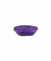 Paars picknick mandje 20 cm